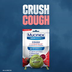 Instasoothe™ Sugar-Free Cough Drops, Mixed Berry Flavor