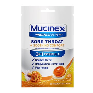 InstaSoothe™ Sore Throat + Soothing Comfort