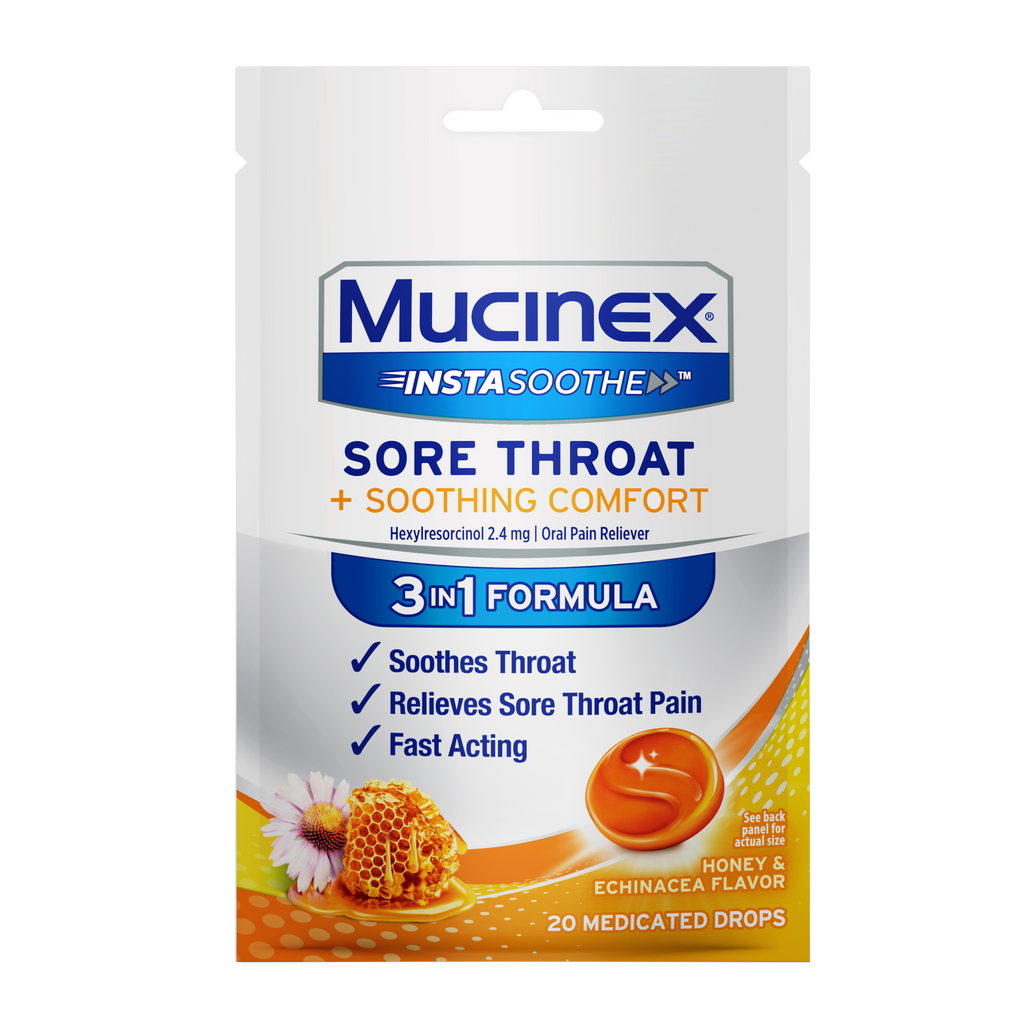 InstaSoothe™ Sore Throat + Soothing Comfort