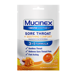 InstaSoothe™ Sore Throat + Soothing Comfort