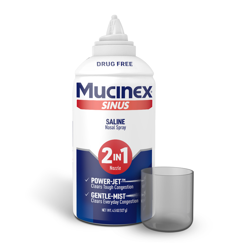 Sinus-Max® Saline Nasal Spray | Mucinex USA