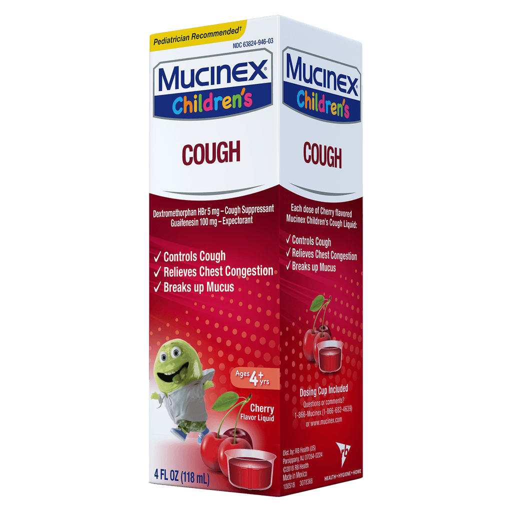 Mucinex® Children's Cough Liquid in Cherry Flavor – Mucinex USA