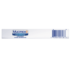 MUCINEX D – Max Strength 18 Tablets bottom side