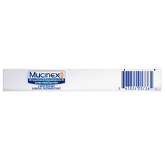 MUCINEX D – Max Strength 36 Tablets bottom side