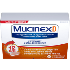 Maximum Strength Mucinex® D