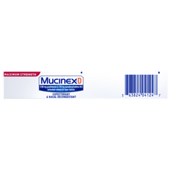 MUCINEX D – Max Strength 24 Tablets bottom view