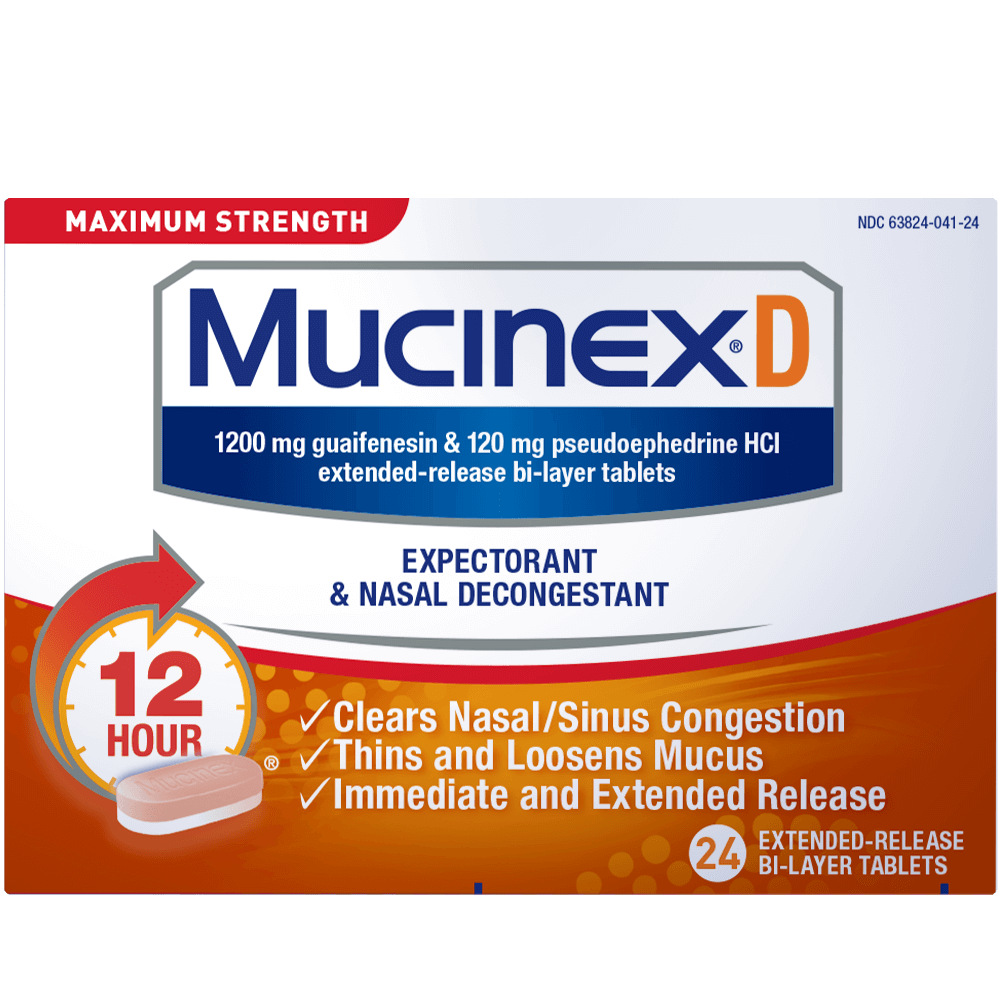 Mucinex D Maximum Strength Tablets | Mucinex USA