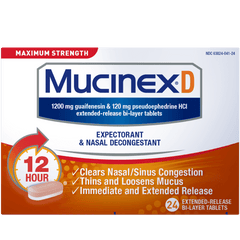 Maximum Strength Mucinex® D