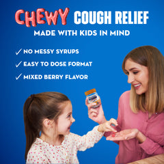 Children's Mighty Chews Daytime Chewable Tablets, Mixed Berry Flavor