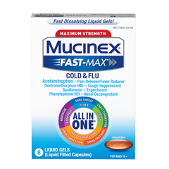 Maximum Strength Fast-Max® Cold & Flu (All-in-One) Liquid Gels