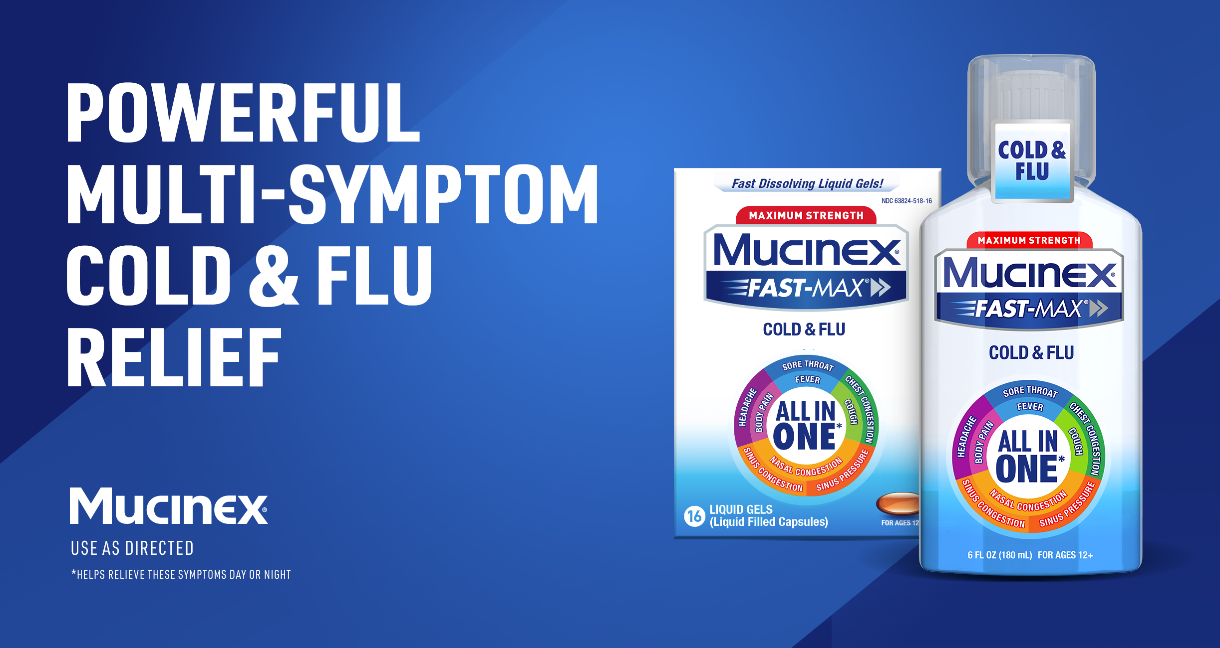 Powerful Multi-Symptom cold & flu relief