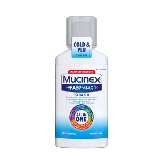 Maximum Strength Fast-Max® Cold & Flu (All-in-One) Liquid