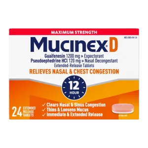Maximum Strength Mucinex® D