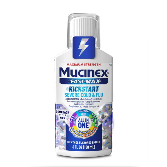 Maximum Strength Fast-Max® Kickstart Severe Cold & Flu (All-in-One), 6 FL OZ