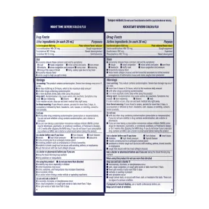 Maximum Strength Fast-Max® Kickstart Severe Cold & Flu (All-in-One) & Maximum Strength Fast-Max® Night Time Severe Cold & Flu (All-in-One) - 2x6 oz.